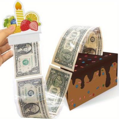 1pc Money Box Game With Sandwich Theme Birthday Party Gift Bag - Take Your Celebrations To the Next Level