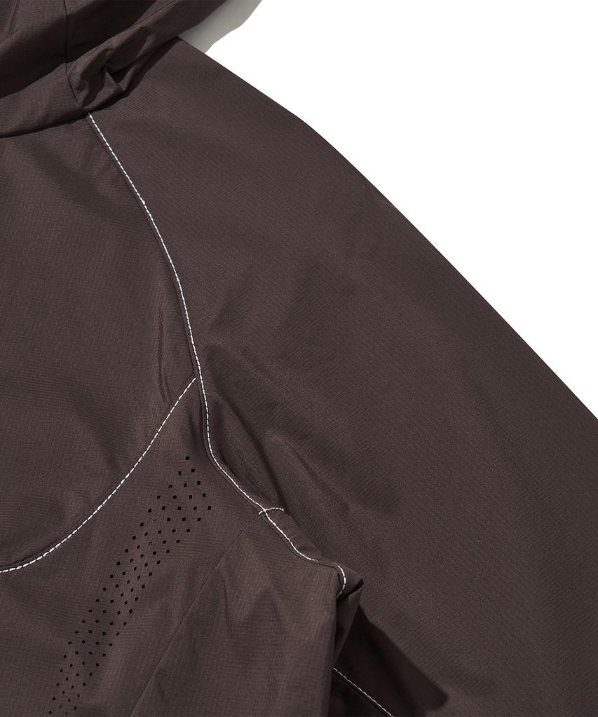Welter Experiment Airback Pertex Light Windbreaker Jacket_Brown