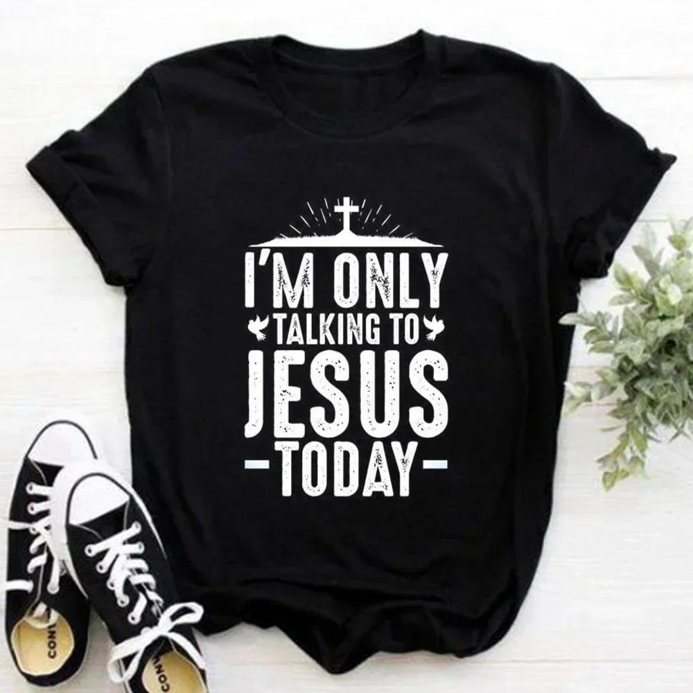 

Hope Love Harajuku T Shirts Religion Streetwears Jesus Letter Print Women Tshirt Christian Faith Street Tees Aesthetic Clothes S