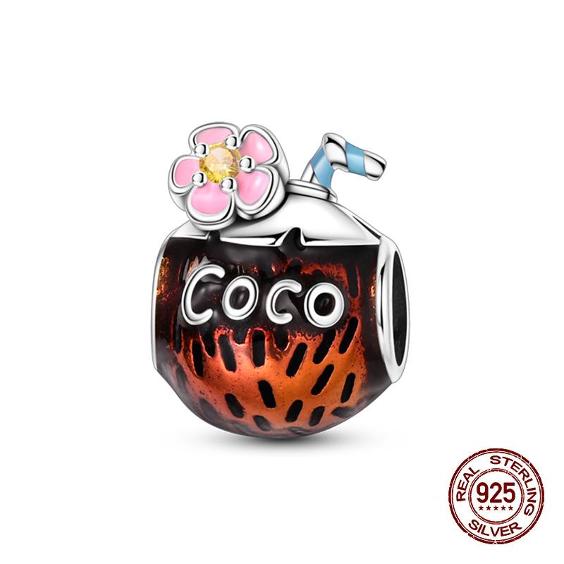 Soccer Sports Copper Football Champion Cup Flag Charms Beads Fit Original Bracelet Fine Diy Souvenir Jewelry