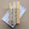 Embossed Twist Rope Modeling Silicone Mold Braided Pattern Cake Rim Decoration DIY Cake Baking Tool Strip Lace Decoration Molds