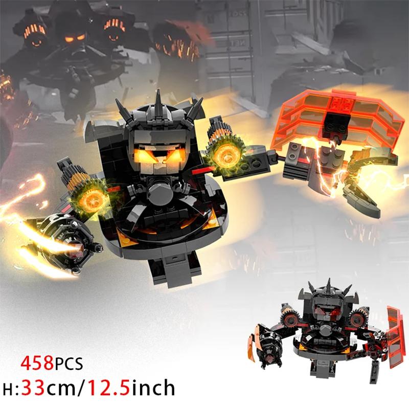 Moc Skibidi Toilet Builing Blocks Toy Titan Clock Man 2.0 Drill Man Titan TVMan Camerman Speakerman for Kids Boys Birthday Gifts