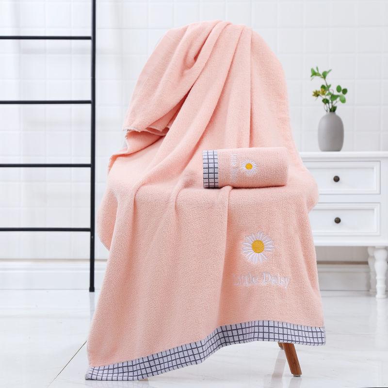WTEMPO Bath Towel Pure Cotton Adult Men and Women Soft Thick Super Absorbent Plus 140*70 Bath Towel