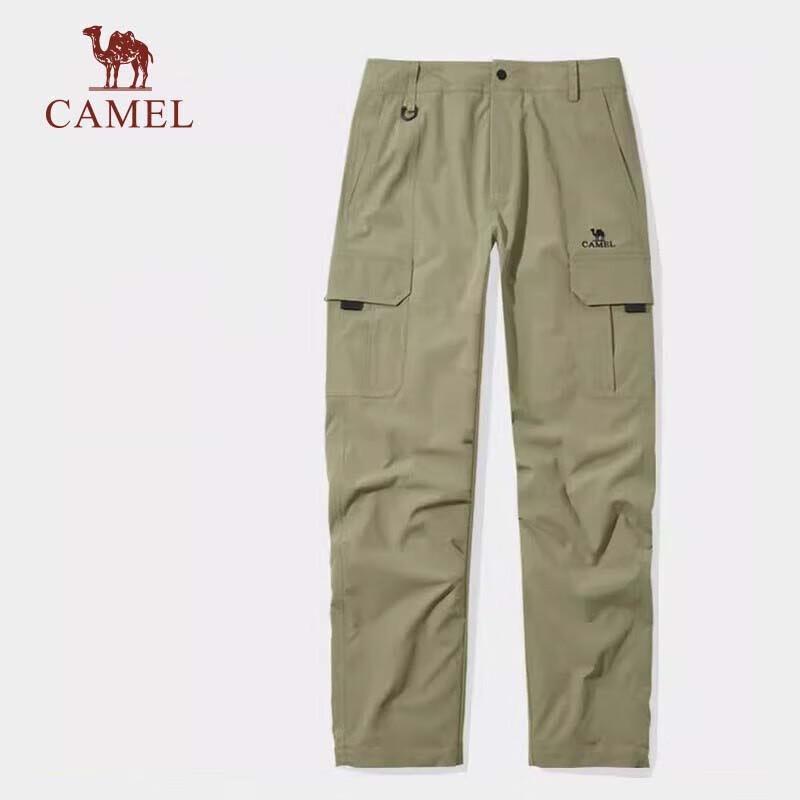 CAMEL Men s Fleece-Lined Outdoor Cargo Pants 33