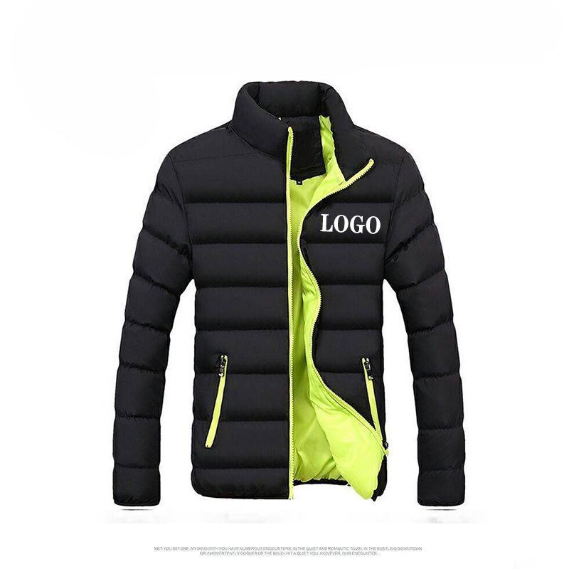 Mens Thick Relaxed Fit Leisure Cotton Coat Winter Versatile and Handsome Cotton Coat