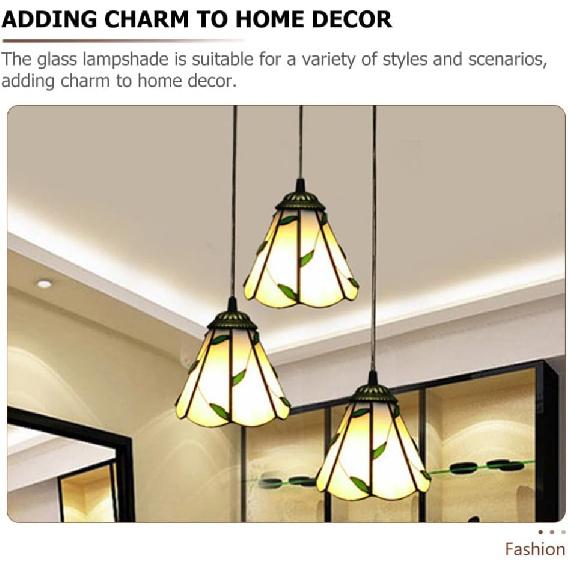 Lampshade Colored Glass Lamp Shade Lamp Shades for Pendant Lamps Wall Lamp Shade Lamp Shade Replacement Chandelier Glass Lampshade Wall Light Shade