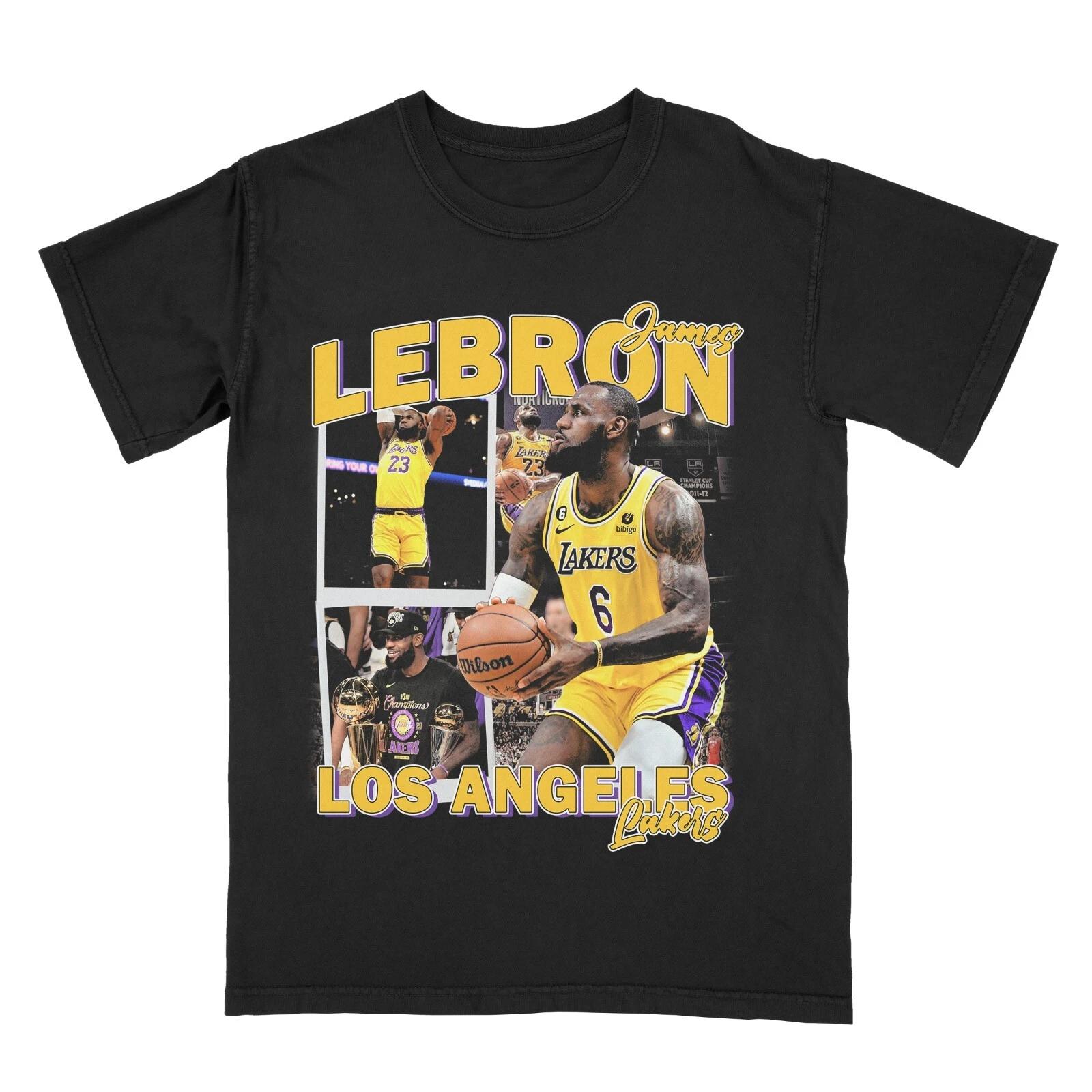 LeBron James Vintage Shirt 90s Bootleg Shirt Basketball NBA BEST ON EBAY L