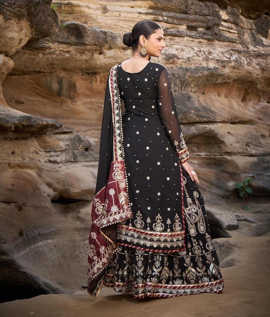Indian Pakistani Kurta Pant Dupatta Set Bollywood Top Tunic Salwar Kameez Kurti Salwar Suit