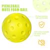 Quiet Foam Pickleballs for Indoor or Outdoor Practice Pickleball Balls with Exact Real Ball Bounce Green & Yellow Color
