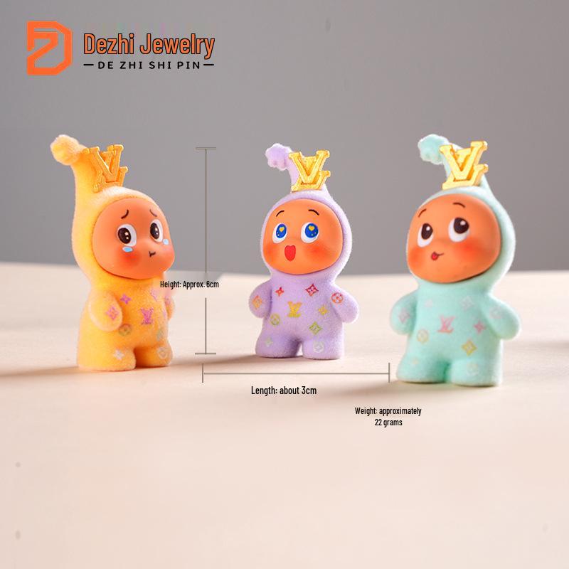 2025 Double Pop Resin Trendy Figurines - Large Star Man Desktop Ornaments