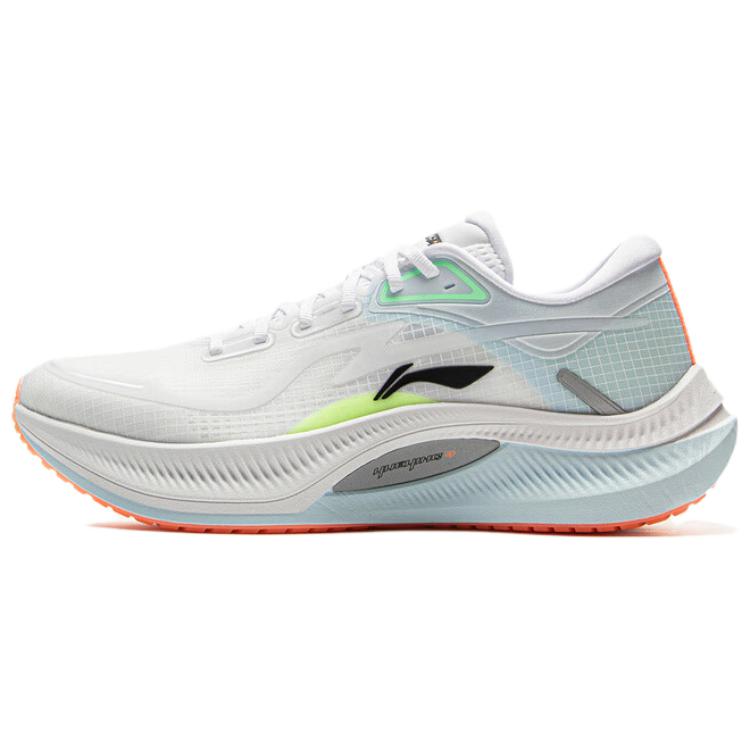 

LiNing Yueying 4 Cushioning, Wear Resistant Low Top Casual Running Shoes Men s Standard White 41