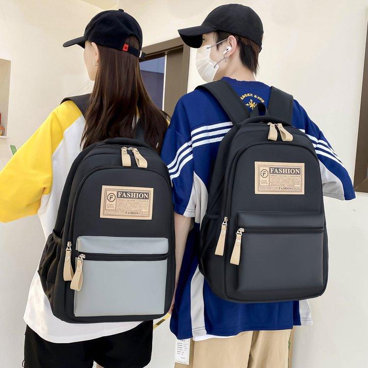 Middle School and Junior High School Students' Small Fresh Backpack, Female Korean Version, High School Lightweight and High-end Backpack