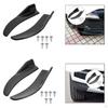 1 Pair Car Front Rear Corner Spoiler Accessories Easy To Install Diffuser Splitter Anti Scratch