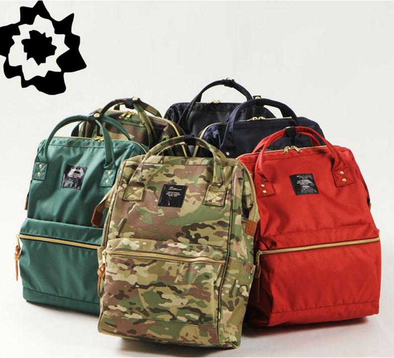 Students Canvas Fashion Backpack Unisex High Quality Waterproof School Bag