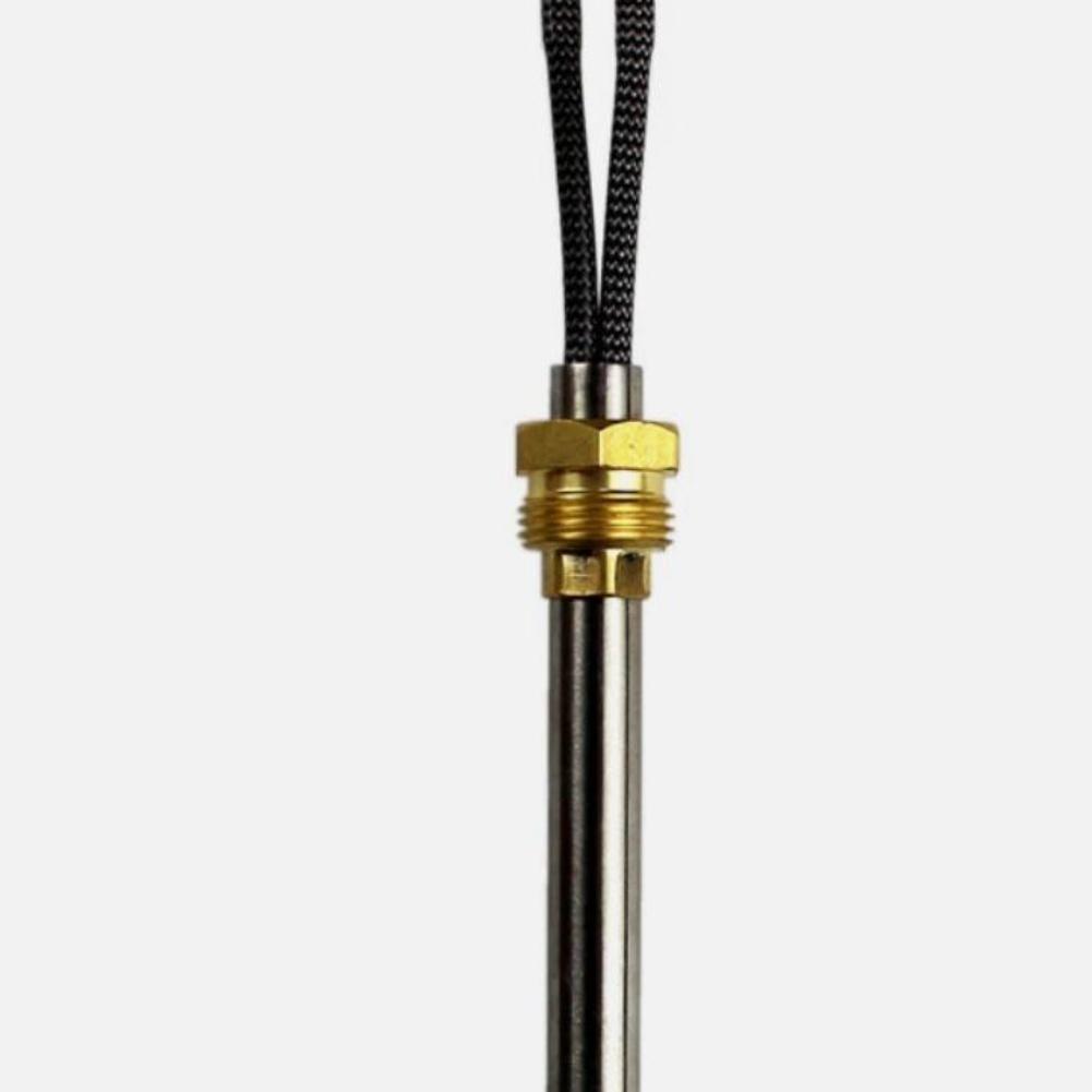 Baston de aprindere pentru cazane Pentru cuptoare pe peleți 300W Oțel inoxidabil 10mm x 160mm cu Cablu rezistent la căldură 350mm