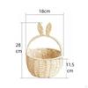 Easter Eggs Candies Gift Storage Basket 18x28cm Cute Decoration Multifunctional for Egg