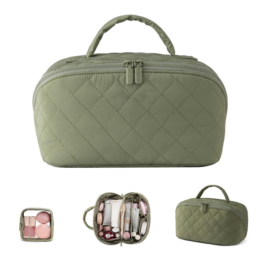 Portable Makeup Organizer Female Toiletry Kit Bag Make Up Case Storage Pouch Cosmetic Bag Large Capacity Cosmetics Storage Bag