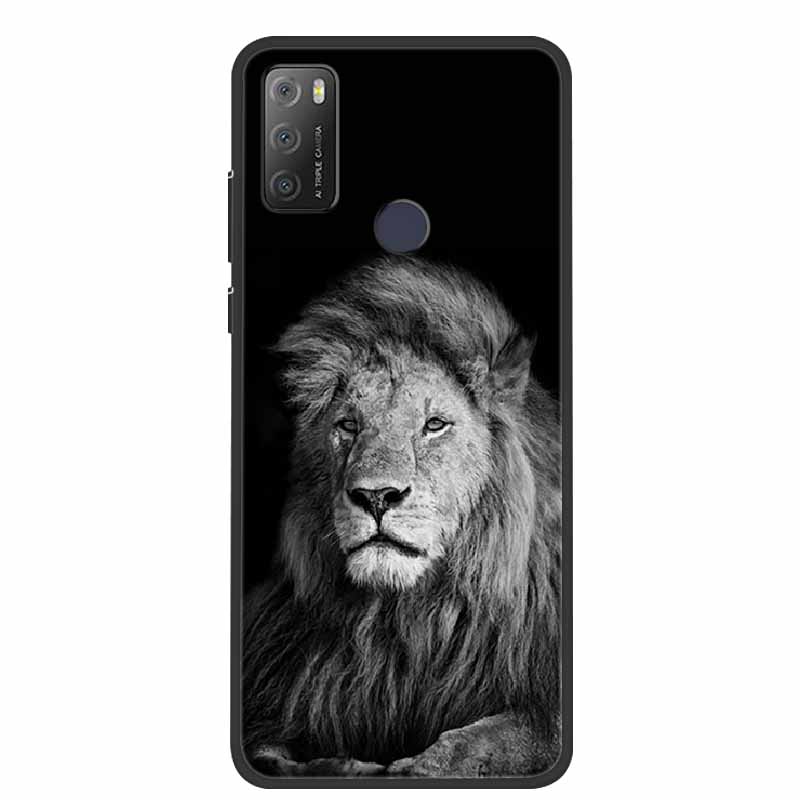For Alcatel 1S 2021 Case Silicone Waterproof TPU Soft Phone Case For Alcatel 1S 1 S 2020 Capa Cartoon Coque Funda For 1SE 2020