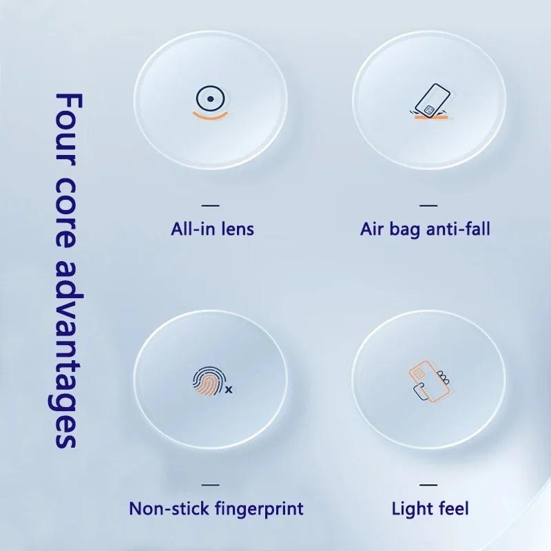 3D Airbag Clear Silicone Phone Case For Xiaomi Poco F5 F5Pro F6 F6Pro 5G Shockproof Soft Protective Shell Transparent Back Cover