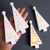 Hollow Christmas Tree Ornament Silicone Mold DIY Christmas Light Aromath Plaster Molds Concrete Resin Candle Holder Craft Making