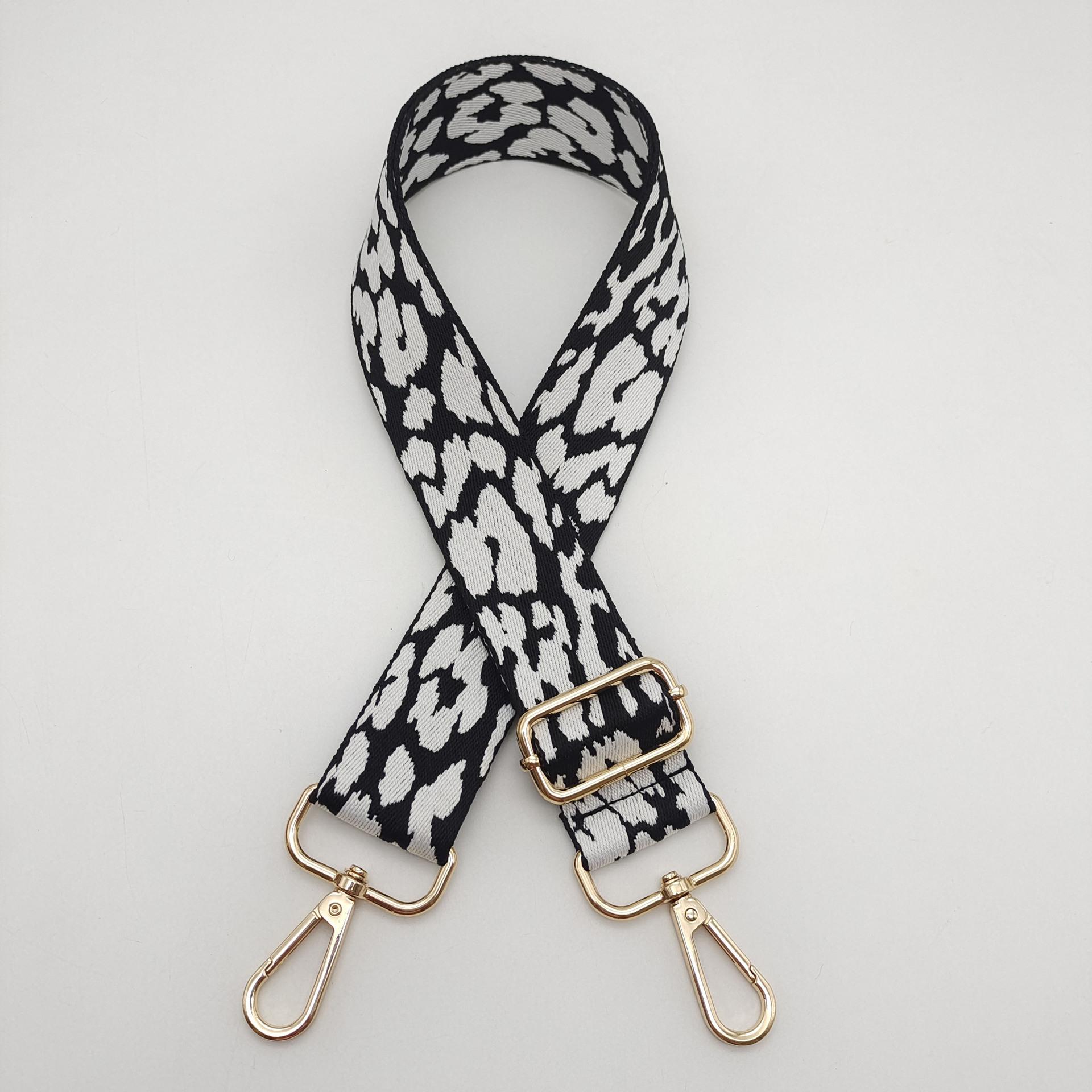 

Leopard Print Wide Shoulder Strap Oblique Span Fashion Trend Women s Bag Accessories Strap Mobile Phone Lanyard Universal Strap