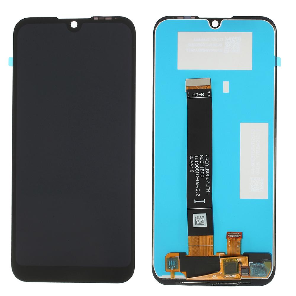 

Grade B LCD Screen and Digitizer Assembly Part (without Logo) for Huawei Y5 (2019) Black