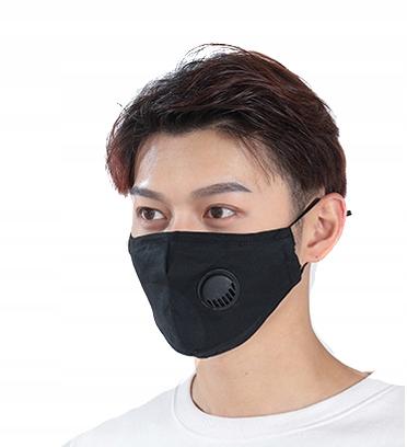 Set Reusable Mask + 6X Pm 2.5 Carbon Filter