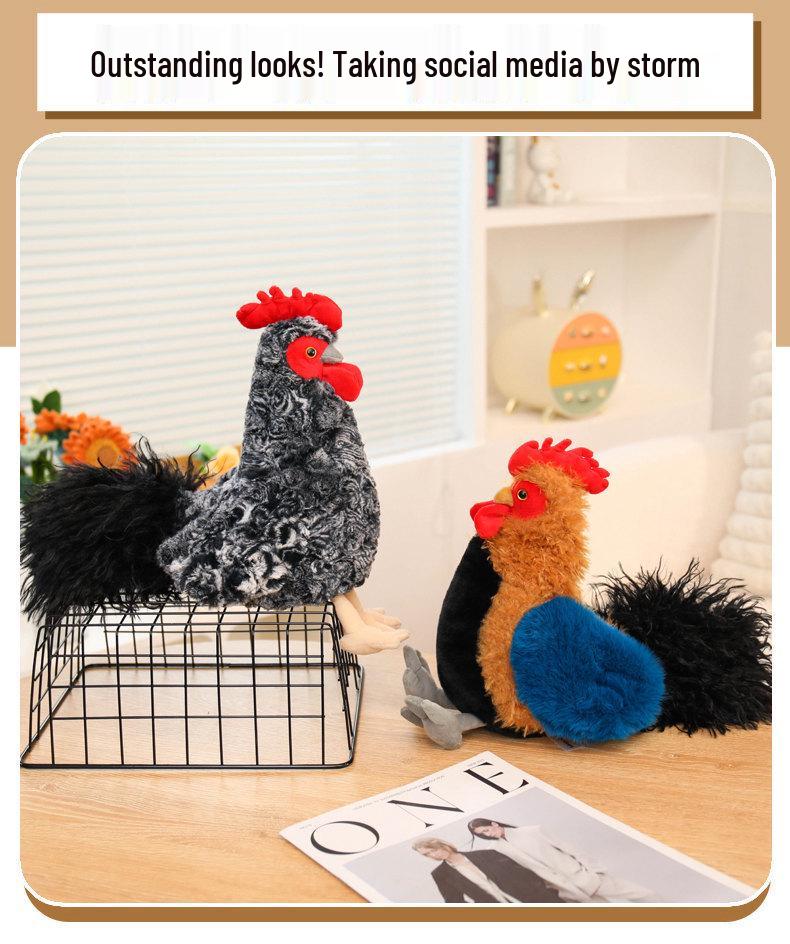 Cute Chick Plush Toy - Realistic Chicken Doll, Soothing Companion for Kids, Perfect Birthday Gift for Girls