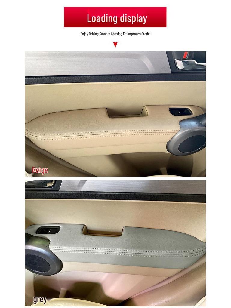 Leather Armrest Cover for 2007-2011 Honda CRV Door Renovation