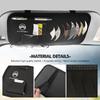 Car Sun Visor Organizer Multi-Pocket Card Sunglasses Holder For Citroen C4 C3 C5 C1 C2 C6 C4L DS3 DS4 Berlingo Picasso Jumper