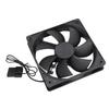Computer Case Fans 120x120x25mm High Accuracy Dual Ball Bearing PC Exhaust Cooling Fan 3000RPM 2pin Case Cooler Fan