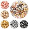 20-500pcs/lot 3-14mm CCB Round Beads For Jewelry Making Loose Spaced Plastic Beads For DIY Bracelet Necklace Accessory Wholesale
