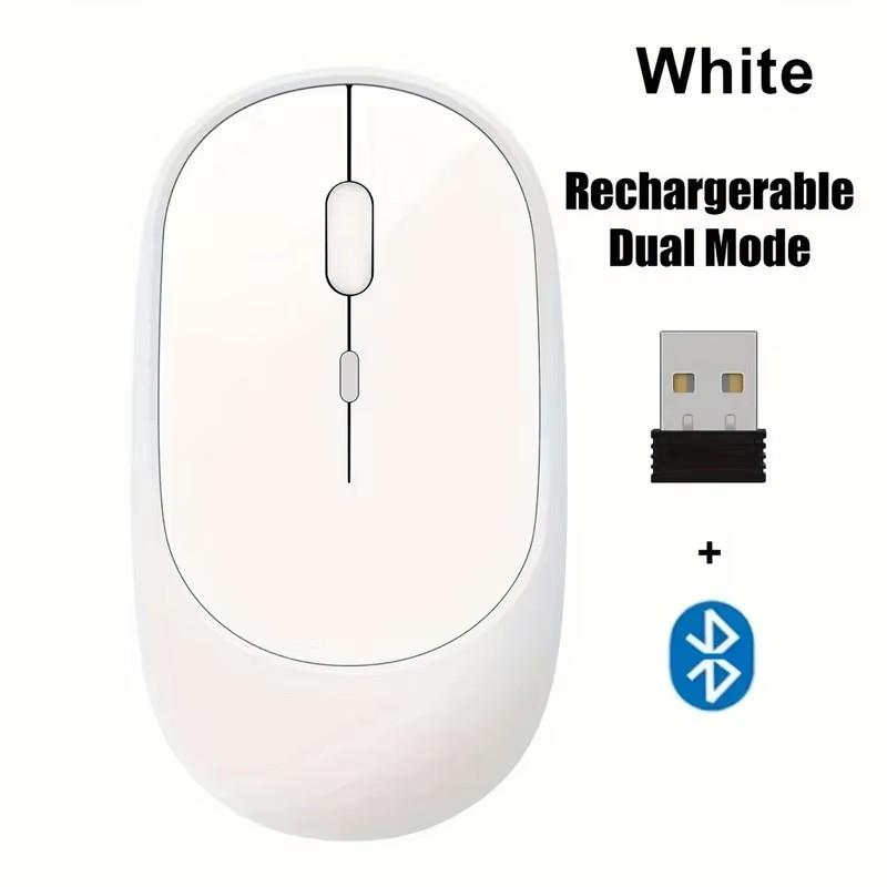 Xiaomi Wireless Mouse Rechargeable Mouse Dual Modes Bluetooth-compatible 2.4G USB Mice For Computer Laptop Tablet Macbook Mause