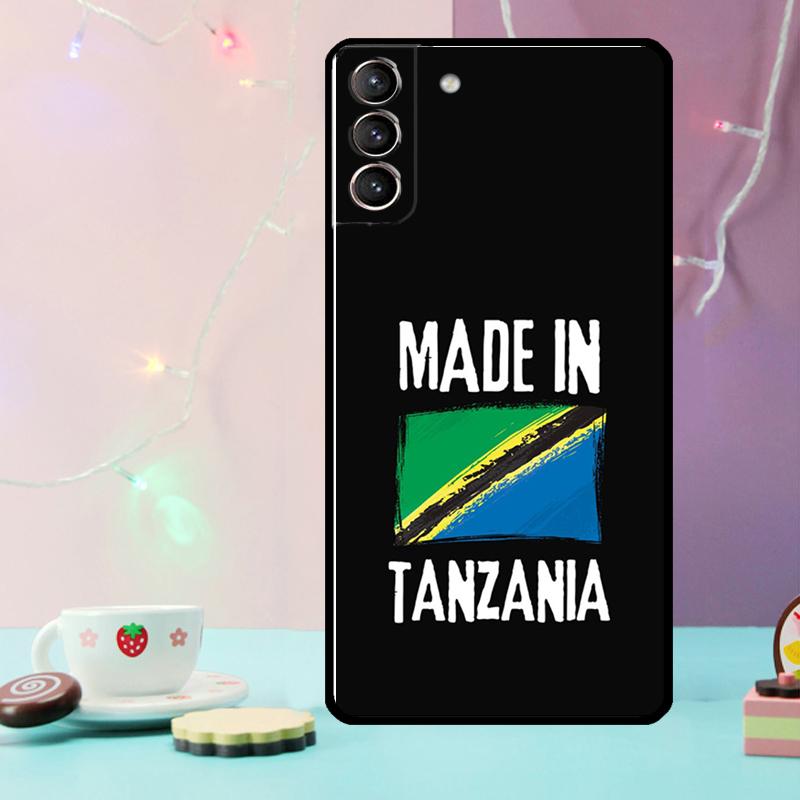 Tanzania National Flag Phone Case For Samsung Galaxy S25 Ultra S20 S21 S22 S23 S24 Plus S9 S10 S24 FE S25 FE Cover
