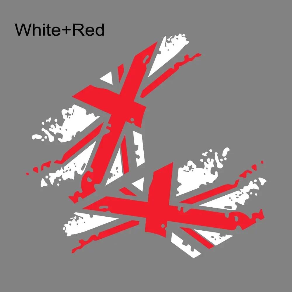 Car Body Side Sticker Splash Union Jack Flag Decor Decal Universal For MINI Cooper S One Countryman F54 F55 F56 R55 R56 R60