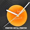 Creative Vinyl Record Style Clock with Display Stand Clock Ornament