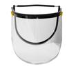 3PCS Hard Hat Face Guard Aluminum Visor Adapter Anti Dust Splashing Protector for Safety Helmet Grinding Cutting