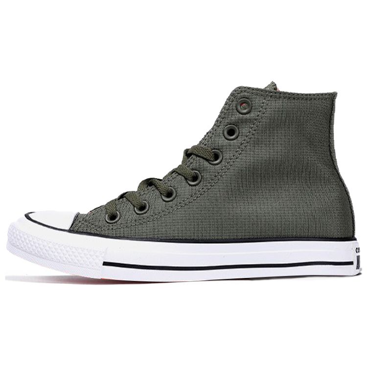 Converse Chuck Taylor All Star Comfortable High-Top Canvas Shoes Unisex Sneakers Gray-Green 162391C