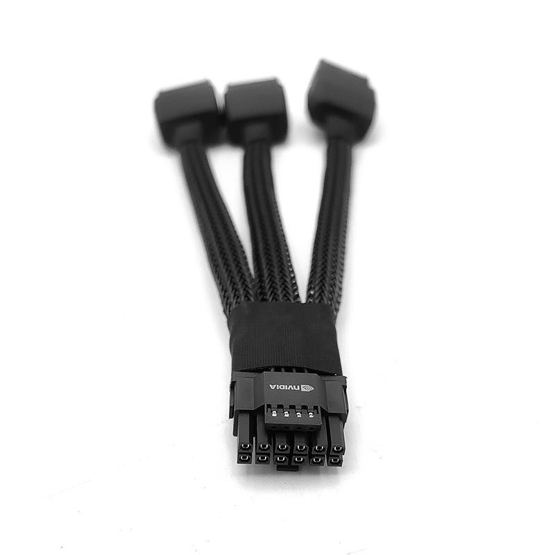 4x 8-Pin to 16-Pin Graphics Card Power Cable Adapter for RTX 5070/4080