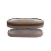 Makeup Bag Woman PU Leather Cosmetic Bags Large Capacity Transparent Washroom Bag Portable Travel Waterproof Mmakeup Box Storage Bag