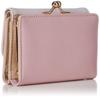 Wallet with Clasp for Women and My Melody [Sanrio] Tri-fold Closure, Two-tone, SR12, Girls,