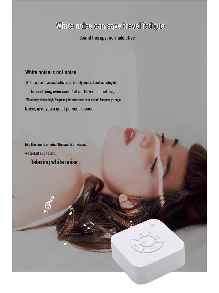 White Noise Sleep Aid & Music Machine for Children and Babies