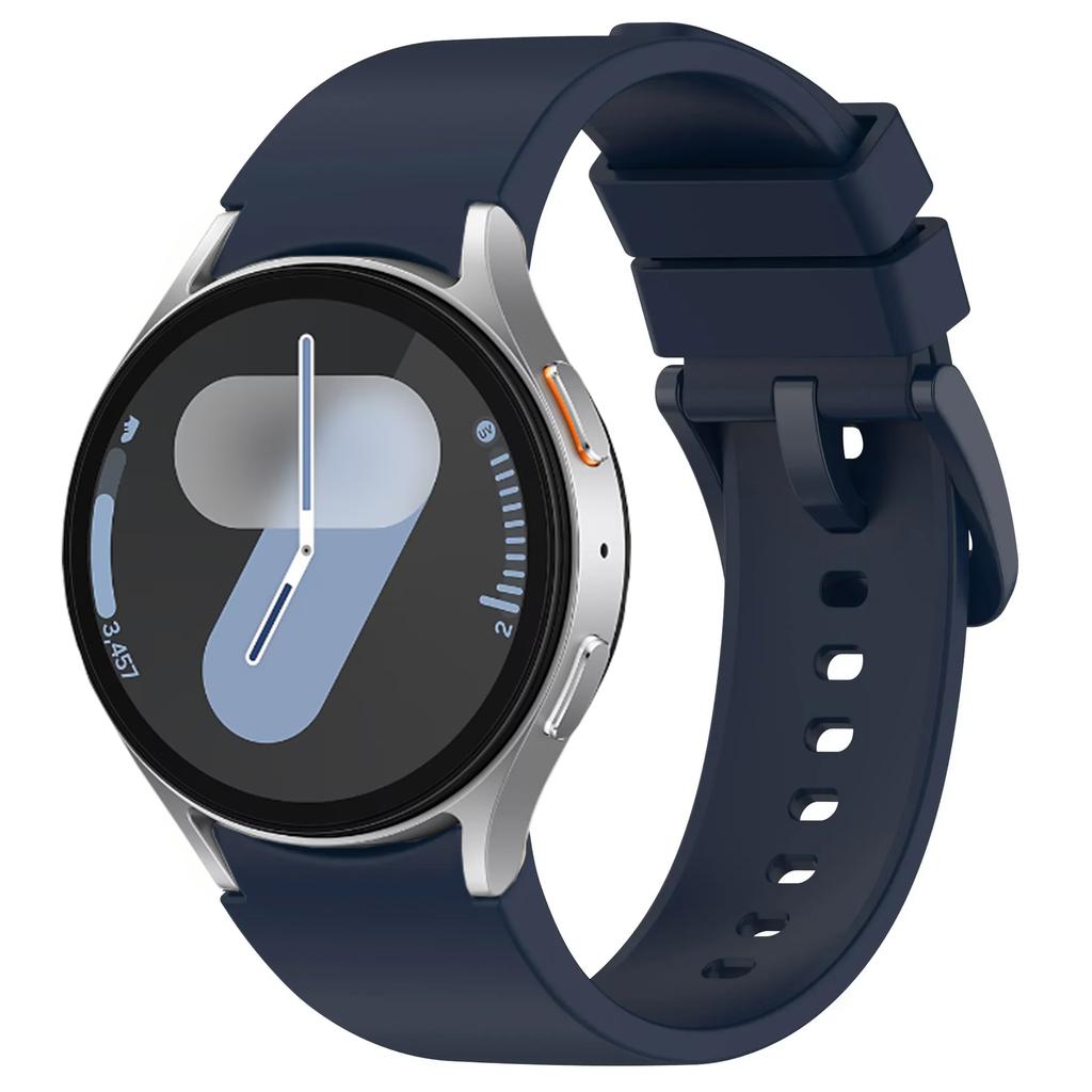 Silicone Strap for Samsung Galaxy Watch 4 Classic 46/42mm 5 Pro 45mm Bracelet for Galaxy 7 6 5 4 44mm 40mm/6Classic 47 43mm Band