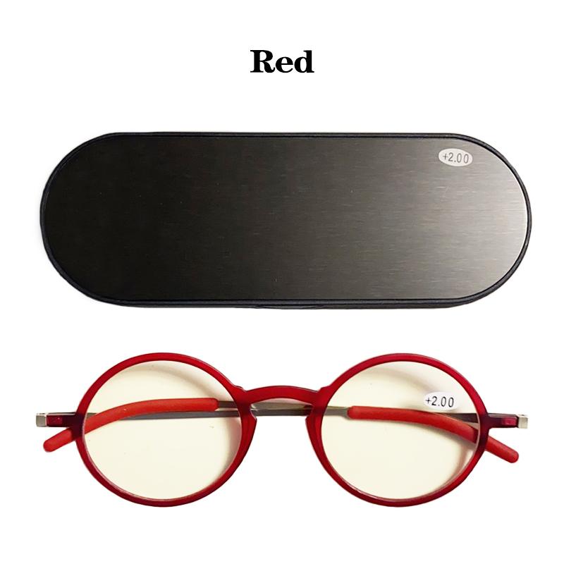 May Flower Frame Female Grade Glasses Anti-blue Light Men's Reading Glasses With Case Eyeglasses Frame Women's Óculos De Grau +4