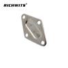 RICHWITS Stainless Steel Diamond Door Latch and Hanging Pad Eye Plate for Sun Shade Sail Accessories