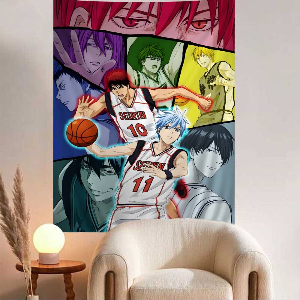 Japanese Anime Kuroko No Basket Cartoon Tapestry Bohemian Wall Tapestries Mandala Home Decor