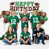 Football Birthday Party Decorations Includes Plates, Napkins, Cups, Banner, Balloons, Touchdown Tablecloth for Football Gameday Tailgate Decorations, 