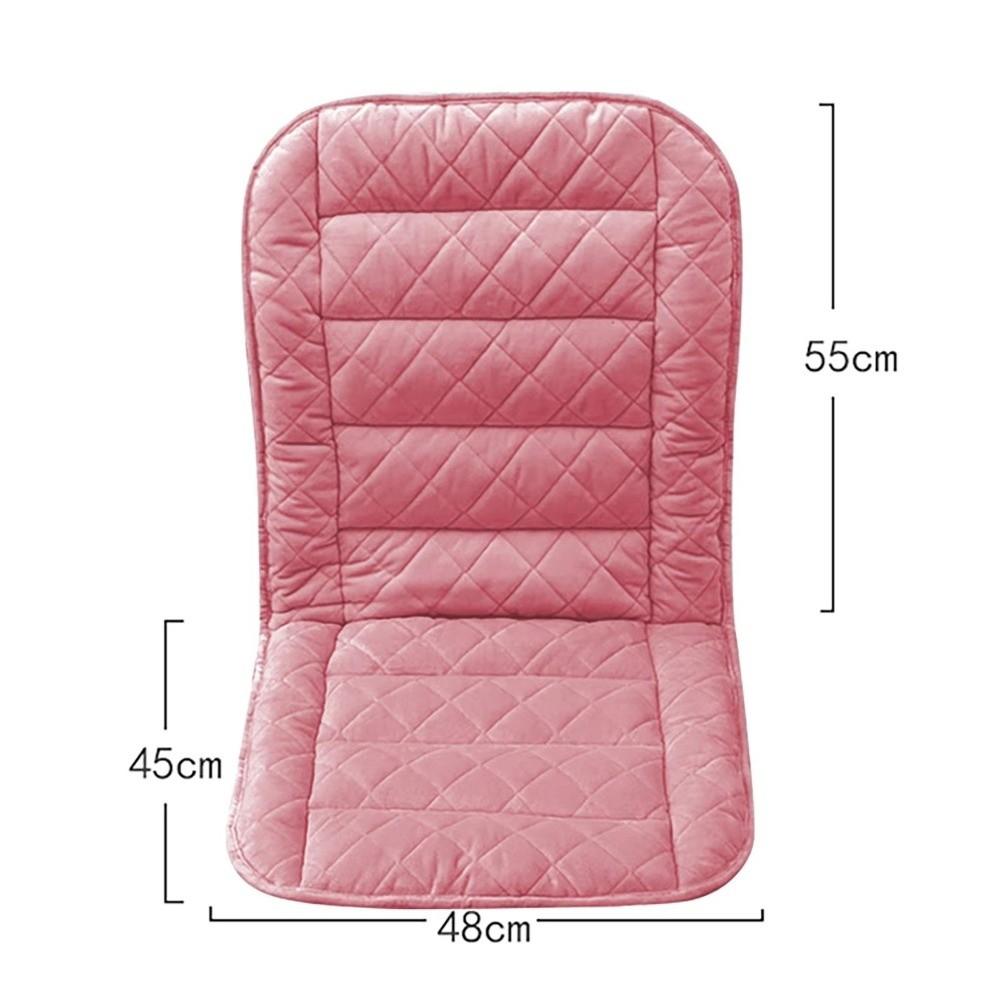 Winter Electric Heating Cushion USB Integrated Office Chair Cushion Heating Pad Backrest  Seat Mat