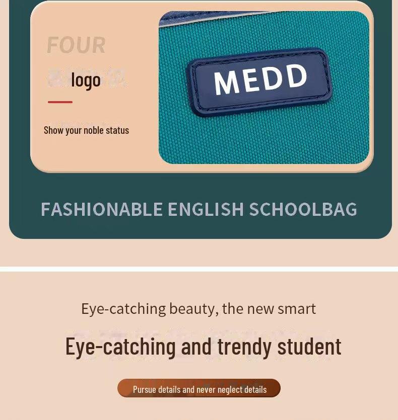 2024 Lightweight Multi-layer Breathable Backpack for Grades 1-6 Elementary Students