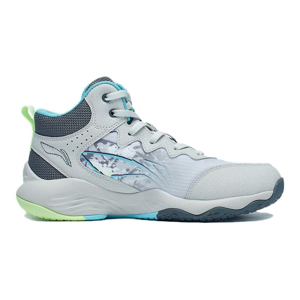 Li Ning Youth  Breakthrough  Cloud Technology Non-Slip Wear-Resistant Lightweight Rebound Low-Top Basketball Shoes Kids Basketball Shoes YKBT048-1